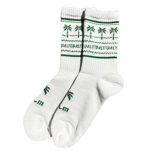 PALM SOCKS WHITE