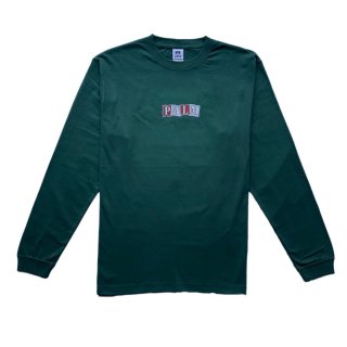 PALM VEGAS L/S TEE GREEN