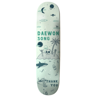Thank You Skateboard DAEWON SONG CAST AWAY DECK 8.25
