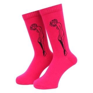 WHIMSY / CATHIE SOCKS PINK