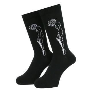 WHIMSY / CATHIE SOCKS BLACK
