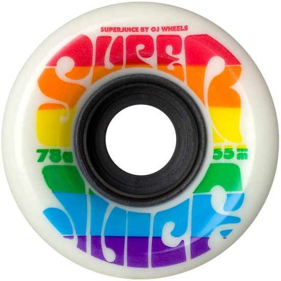 OJ Wheels Mini Super Juice Rainbow - 55mm78a

