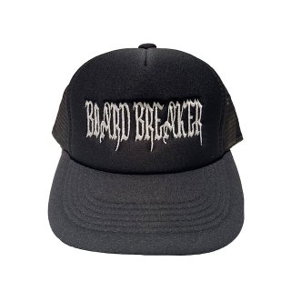 BOARD BREAKER 刺繍TRUCKER BLACK CAP