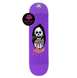 Welcome skateboards CLAIRVOYANT ON EVIL TWIN - PURPLE - 8.5