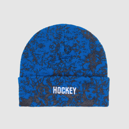 Hockey Nest Beanie Black/Blue - PALM SUPPLY パーム