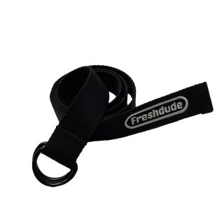 Freshdude Double ring Belt Black