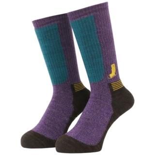 WHIMSY / WOOL TRECKER SOCKS PURPLE