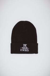 FA SK8 Fucks Cuff Beanie black