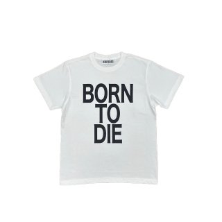 BOARD BREAKER BORN TO DIE WHITE TEE