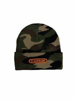 Freshdude LOGO CAMO BEANIE