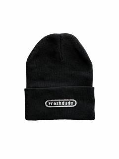 Freshdude Logo Beanie Black
