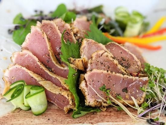 味付びんちょうまぐろたたき だし醤油 ペッパー 山福水産の通販サイト 福えらび 味付びんちょうまぐろたたき だし醤油 ペッパー 山福水産の通販サイト 福えらび
