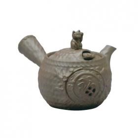 鳥とびだし 1.5号急須(平網) - スズ木