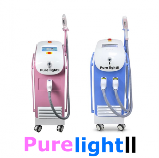 Pure lightⅡ ピュアライト2 業務用　脱毛器　SHR IPL Eライト フォトフェイシャル複合機　30×2 60万ショット　 1ショット0.26円 - YANAGI MACHINE