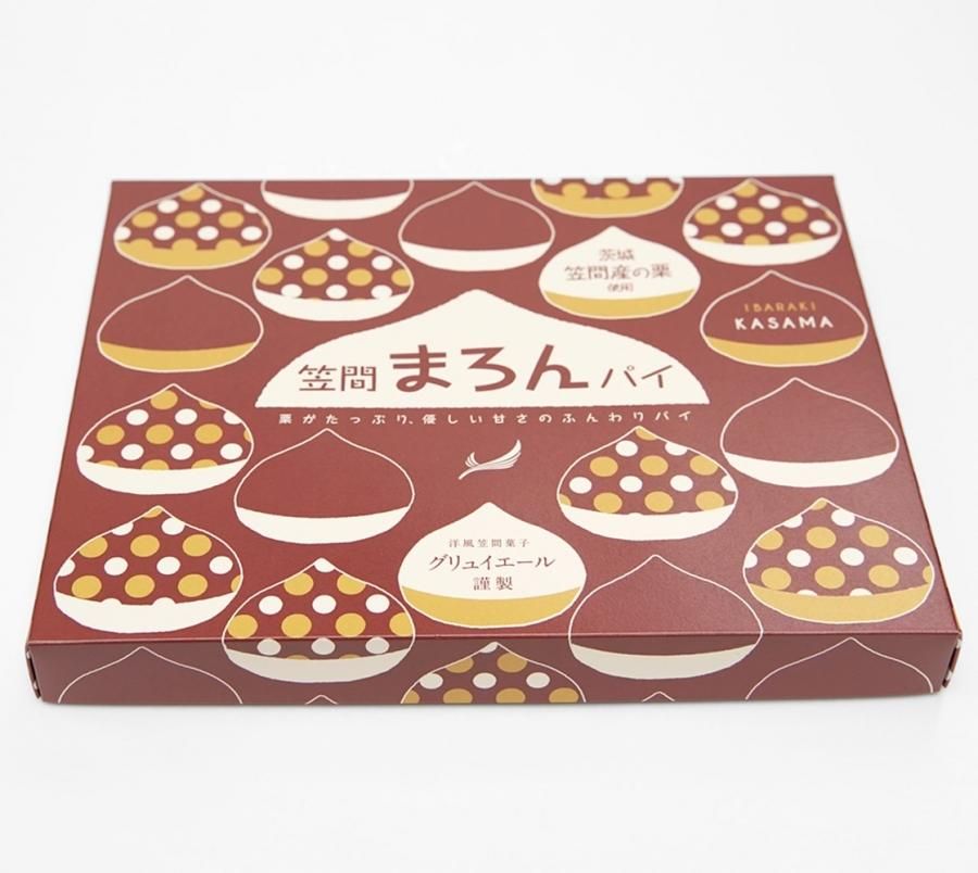 お取り寄せ】笠間まろんパイ 5個入 - 洋風笠間菓子グリュイエール