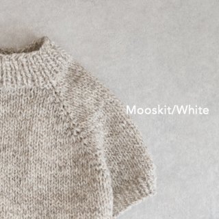 frenchie  sweater -Mooskit/White