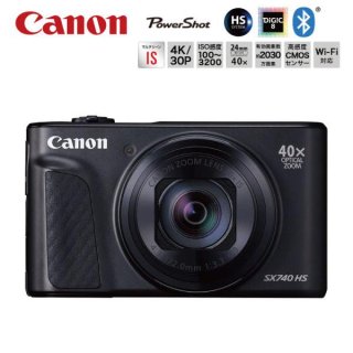 Canon ǥ ѥ ǥ륫 PowerShot SX740-HS-BK ֥å  40  4K ư Wi-Fi PSSX7 2030 Υ Υ