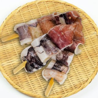 海鮮串の定番　「イカおやじ串」10本入