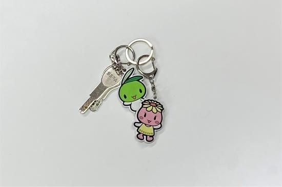 ラバーキーホルダー(オリーブしまちゃん) - オリーブしまちゃん