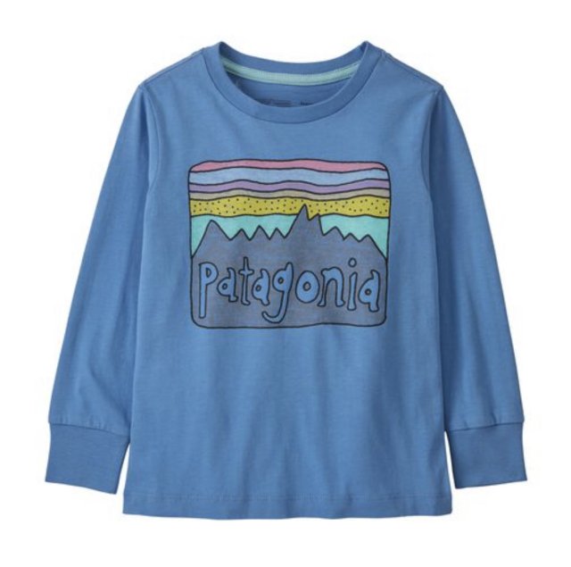 <img class='new_mark_img1' src='https://img.shop-pro.jp/img/new/icons14.gif' style='border:none;display:inline;margin:0px;padding:0px;width:auto;' /> Baby L/S Regenerative Organic Certified Cotton Fitz Roy Skies T-Shirt