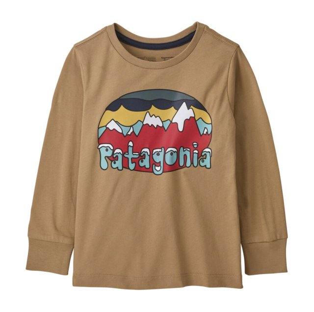 <img class='new_mark_img1' src='https://img.shop-pro.jp/img/new/icons14.gif' style='border:none;display:inline;margin:0px;padding:0px;width:auto;' />Baby L/S Regenerative Organic Certified Cotton Fitz Roy Flurries T-Shirt