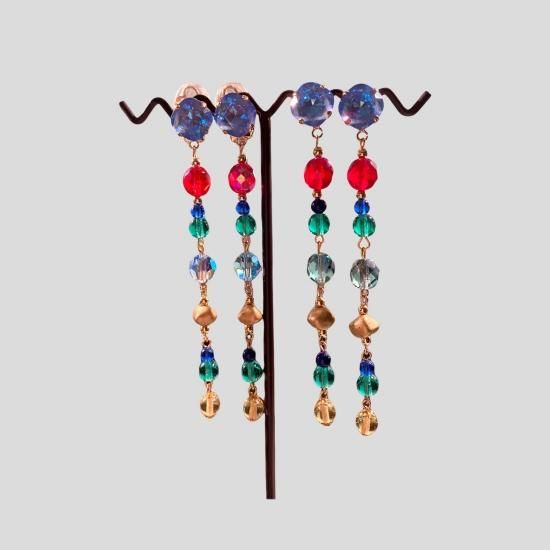 mederu jewelry Couleur ピアス　メデルジュエリー Plain twist hoop stud pierce S / 現品 – MEDERU