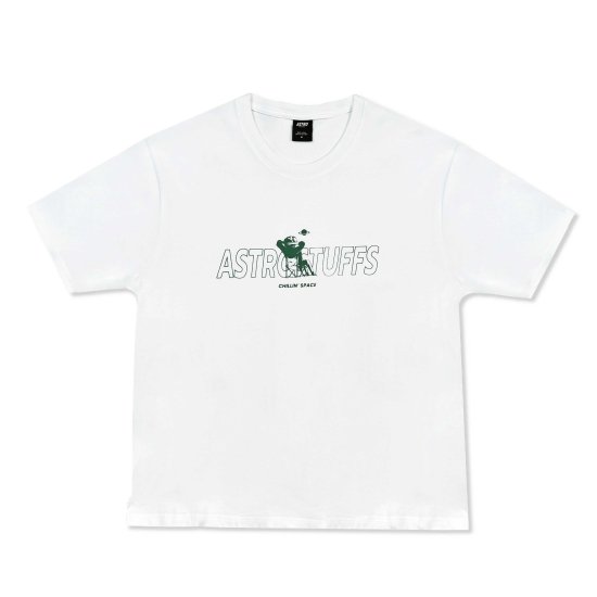 ASTRO stuffs☆REWILDINGコレクション☆Tシャツ☆白（S）