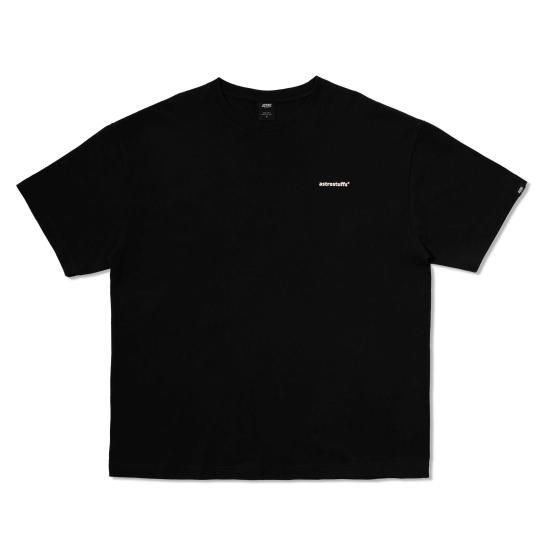 Bright】Astrostuffs CHILLIN' MOUNTAIN TEE Tシャツ(黒) - 推し