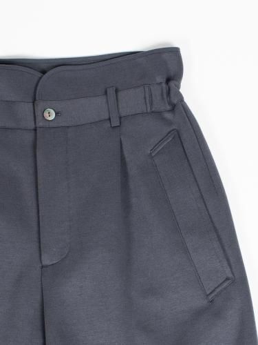HIGH WAIST JERSEY SHORTS GRAY
