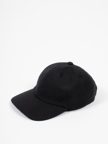 LINEN CAP BLACK
