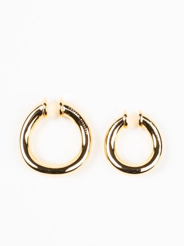 Twist Ring Ear Cuff gold mini/small