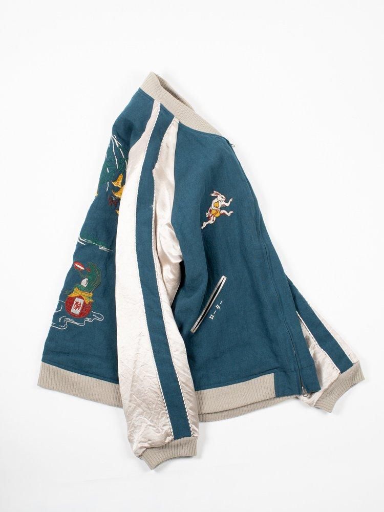 Azuma.】アズマ SUKA JACKET × ROTAR 鳥獣戯画 スカジャン Azuma.】アズマ SUKA JACKET × ROTAR 鳥獣戯画 スカジャン