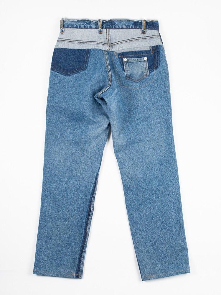 masaoshimizu マサオシミズ 2024S/S 再構築デニムパンツ 0 masaoshimizu マサオシミズ 2024S/S 再構築デニムパンツ 0