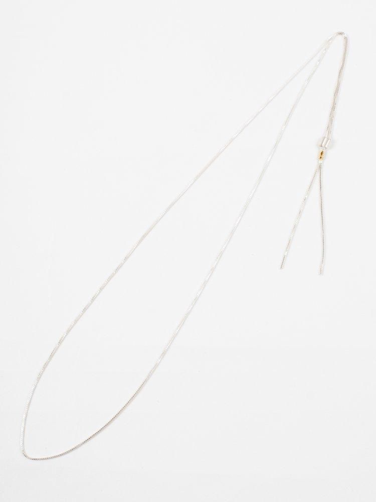 DAN TOMIMATSU】ダントミマツ ROPE SEW UNI NECKLACE SILVER DAN TOMIMATSU】ダントミマツ ROPE SEW UNI NECKLACE SILVER