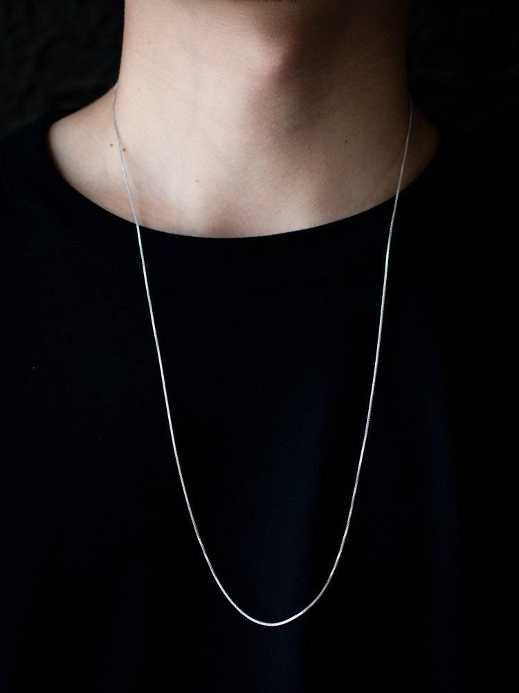 DAN TOMIMATSU】ダントミマツ ROPE SEW UNI NECKLACE SILVER DAN TOMIMATSU】ダントミマツ ROPE SEW UNI NECKLACE SILVER