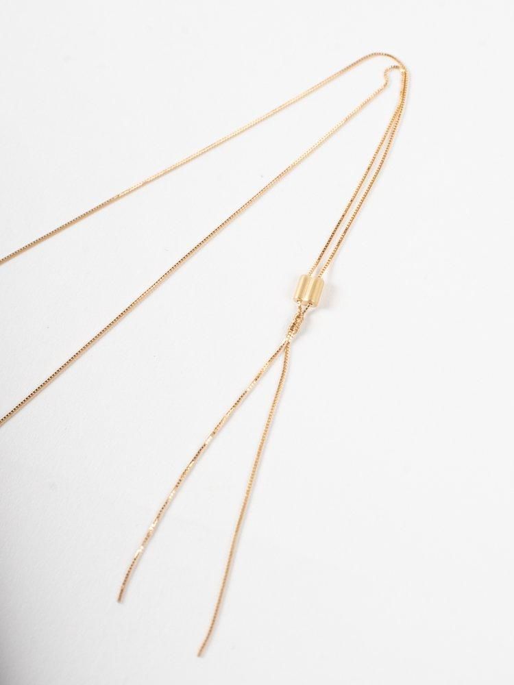 DAN TOMIMATSU】ダントミマツ ROPE SEW UNI NECKLACE k18 ネックレス DAN TOMIMATSU】ダントミマツ ROPE SEW UNI NECKLACE k18 ネックレス