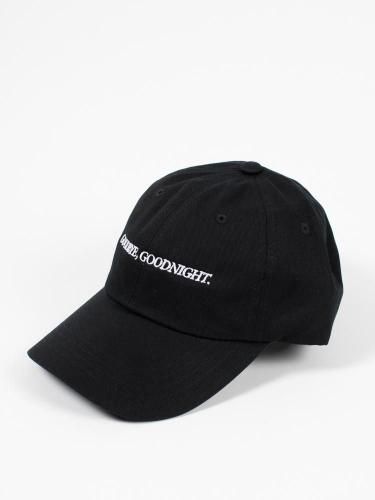 GOOD BYE GOOD NIGHT CAP BLACK