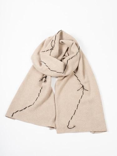 CASHMERE STOLE NATURAL