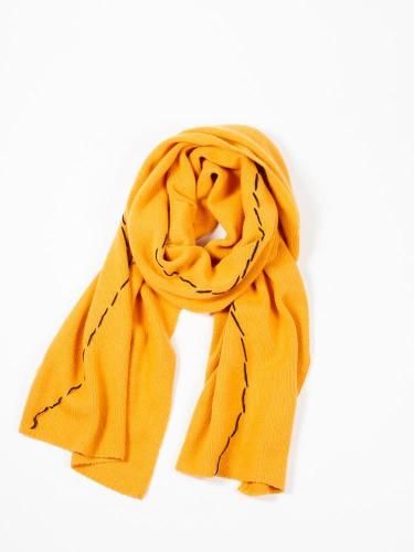 CASHMERE STOLE ORANGE
