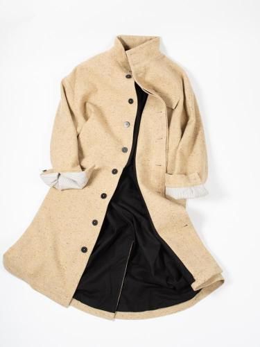 OVER PARKA BEIGE