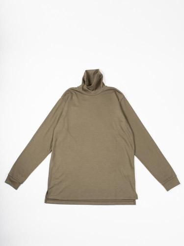 TURTLE NECK T-SHIRT Khaki