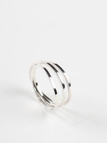 BAND TRIPLE RING SILVER925 POLISHED