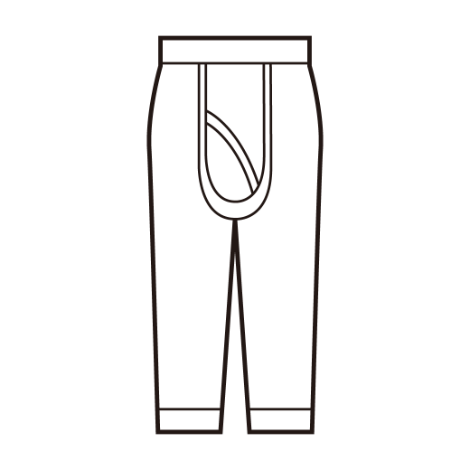 紳士 ズボン下（白） - 介護衣類・補助商品のコダマオンラインショップ