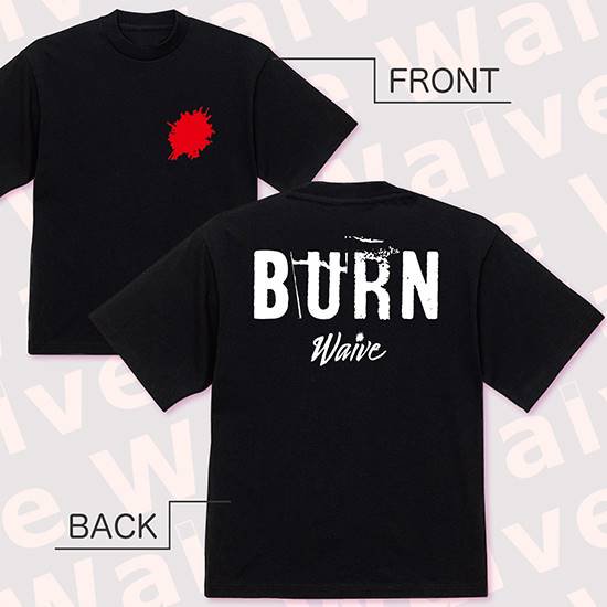 Waive GIGS 「Burn」 / ビッグTシャツ