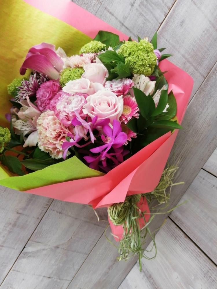 花束【5000円・ピンク色系】 - Luonka（旧CERBO）