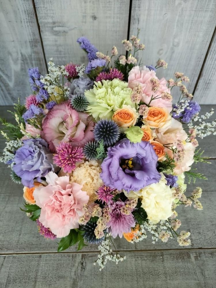 【海外 正規品】 アレンジメントフラワー 【8000・淡色系】 - flowersCERBO フラワー・リース