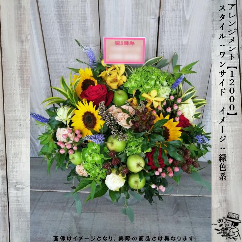 日本全国送料無料商品 | 特集 | アレンジメントフラワー 【12000・緑色系】 - flowersCERBO フラワー・リース