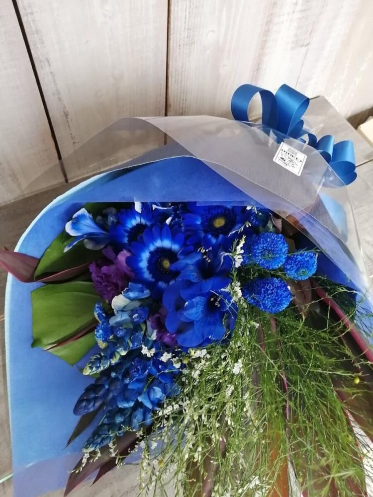 花束【5000円・青色系】 - flowersCERBO