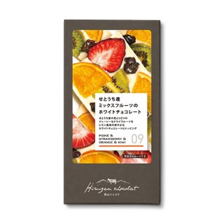 【岡山県産品】JR PREMIUM SELECT SETOUCHI 蒜山ショコラ 09　せとうち産ミックスフルーツのホワイトチョコレート