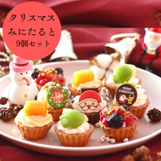 STYLE　クリスマスみにたると　9個セット　【冷凍】